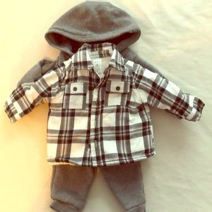 Carter’s winter jackets/sweatshirts 3-6 month